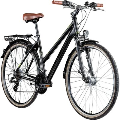 Zündapp T700 - Schwarz - 21-Gang Trekkingrad für 150-175cm Zündapp T700 - Schwarz - 21-Gang Trekkingrad für 150-175cm