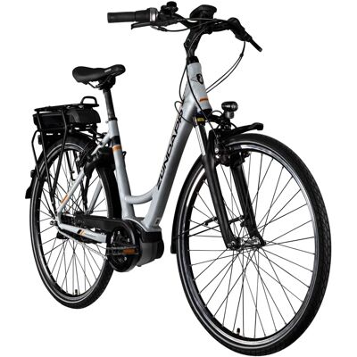 Zündapp X200 E-Bike - 7-Gang, Bosch Motor, Silber Zündapp X200 E-Bike - 7-Gang, Bosch Motor, Silber