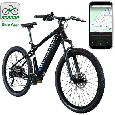 Zündapp Z898 E-Bike - Vielseitiges 27,5" Mountainbike, 24-Gang, Schwarz/Rot Zündapp Z898 E-Bike - Vielseitiges 27,5" Mountainbike, 24-Gang, Schwarz/Rot