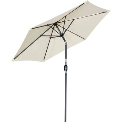Angel Living Parasol 270cm Kantelbaar Roestvrij staal Aluminium - Parasol Angel Living Parasol 270cm Kantelbaar Roestvrij staal Aluminium - Parasol