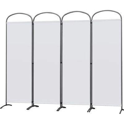 Angel Living - 4-Panel Scherm - Wit - Kamerverdeler Angel Living - 4-Panel Scherm - Wit - Kamerverdeler