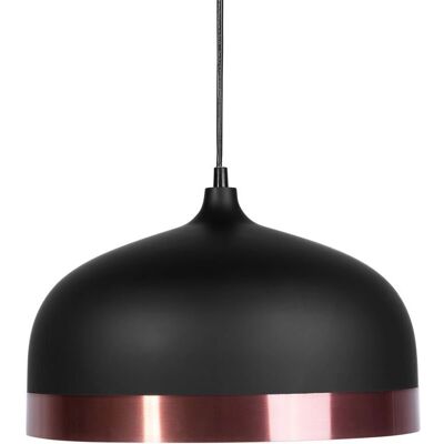 Lámpara Colgante Beliani PARINA - Metal Negro Luz de Techo Moderna Lámpara Colgante Beliani PARINA - Metal Negro Luz de Techo Moderna