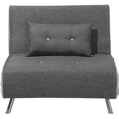 Beliani FARRIS Sofá Cama Gris Oscuro - Sofá Cama Beliani FARRIS Sofá Cama Gris Oscuro - Sofá Cama