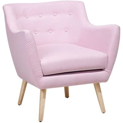 Sillón Beliani DRAMMEN Rosa - Sillón Sillón Beliani DRAMMEN Rosa - Sillón