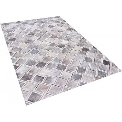Beliani Modelo xx140 - Alfombra de Piel de Vacuno Rectangular Moderna Beliani Modelo xx140 - Alfombra de Piel de Vacuno Rectangular Moderna