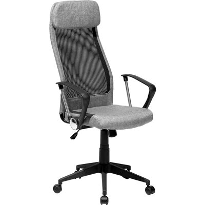 Chaise de Bureau Foncée PIONEER - Réglable en Hauteur Pivotante - Publicité Chaise de Bureau Foncée PIONEER - Réglable en Hauteur Pivotante - Publicité