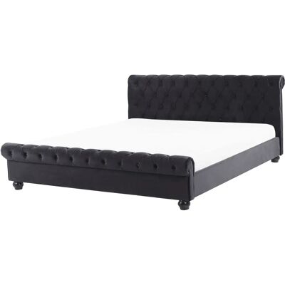 Beliani Sänky Samettia Super King - Sänky Beliani Sänky Samettia Super King - Sänky