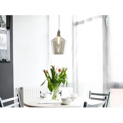 Beliani-riippuvalaisin Kulta SANTON - Riippuvalaisin, Kulta, Moderni Teollinen, 20x136x20 Beliani-riippuvalaisin Kulta SANTON - Riippuvalaisin, Kulta, Moderni Teollinen, 20x136x20