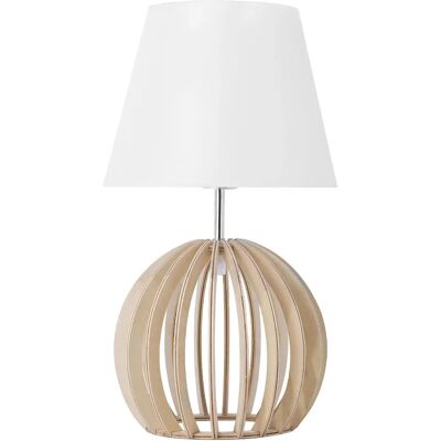 Lampe de Table Blanche SAMO Beliani - Lampe de table Lampe de Table Blanche SAMO Beliani - Lampe de table