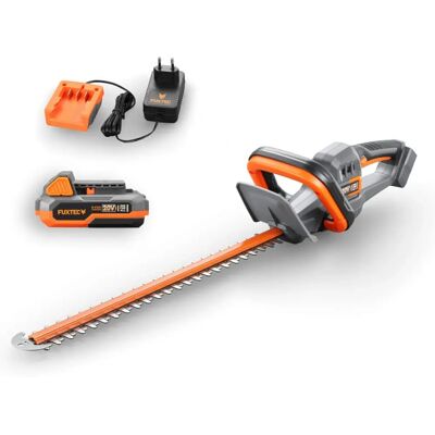 Taille-haies sans fil 20V FUXTEC - Kit avec batterie et chargeur - 520mm - Publicité Taille-haies sans fil 20V FUXTEC - Kit avec batterie et chargeur - 520mm - Publicité