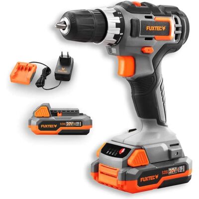 Perceuse sans fil FUXTEC - Léger, 20V, 2 Batteries, Étui - Publicité Perceuse sans fil FUXTEC - Léger, 20V, 2 Batteries, Étui - Publicité