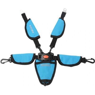 FUXTEC Turquoise 5-Point Safety Belt - Safety for Folding Wagon FUXTEC Turquoise 5-Point Safety Belt - Safety for Folding Wagon