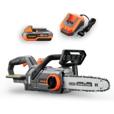 Sierra électrique FUXTEC FX-E1KS20 20V - Guide 25cm - Batterie & Chargeur - Publicité Sierra électrique FUXTEC FX-E1KS20 20V - Guide 25cm - Batterie & Chargeur - Publicité