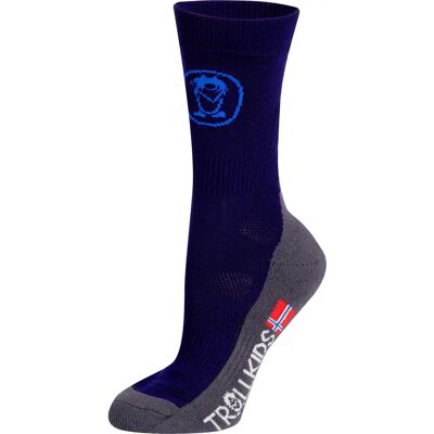 Trollkids Trekking Mid Cut Socks II - Navy - Kinder - Socken Trollkids Trekking Mid Cut Socks II - Navy - Kinder - Socken