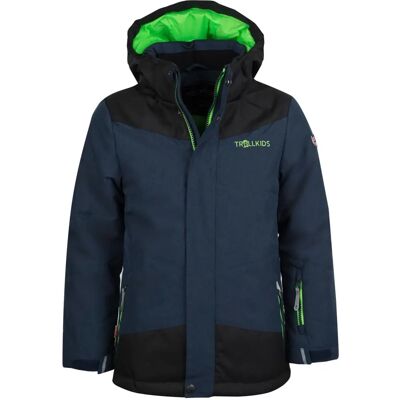 Trollkids Norefjell Jacke für Kinder - Blau, Größe S/M Trollkids Norefjell Jacke für Kinder - Blau, Größe S/M