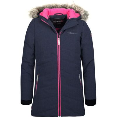 Giacca Lifjell Blu Trollkids - Cappotto invernale bambini Giacca Lifjell Blu Trollkids - Cappotto invernale bambini