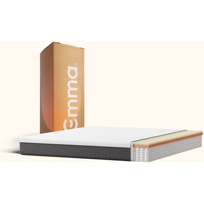Emma Hybrid Original Mattress King - Supportive, Washable Cover - Mattress Emma Hybrid Original Mattress King - Supportive, Washable Cover - Mattress