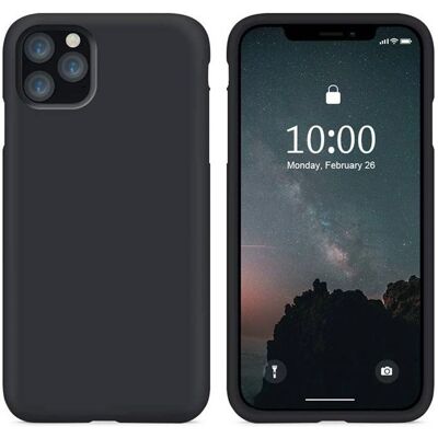 Coque en silicone liquide cyoo pour iPhone 12 Pro Max - Rigide - Publicité Coque en silicone liquide cyoo pour iPhone 12 Pro Max - Rigide - Publicité