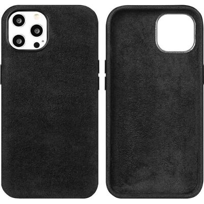 CYOO - Alcantara iPhone 13 Pro - Noir - Alcantara - Phone case - Publicité CYOO - Alcantara iPhone 13 Pro - Noir - Alcantara - Phone case - Publicité