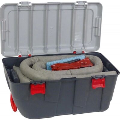 Kit de emergencia para fugas KaiserKraft - Universal, Gris Kit de emergencia para fugas KaiserKraft - Universal, Gris