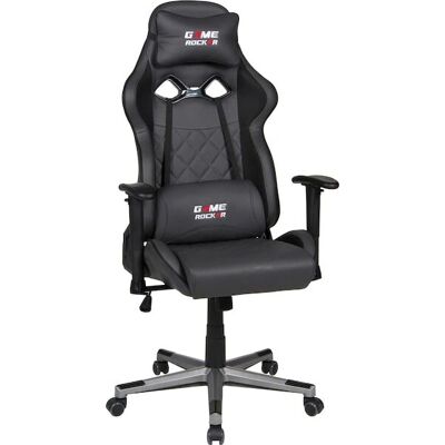 DUO COLLECTION Game-Rocker G-20 Gaming-Stuhl - Verstellbar, Schwarz DUO COLLECTION Game-Rocker G-20 Gaming-Stuhl - Verstellbar, Schwarz