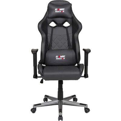 DUO COLLECTION Game-Rocker G-20 Gaming-Stuhl - Verstellbar, Schwarz DUO COLLECTION Game-Rocker G-20 Gaming-Stuhl - Verstellbar, Schwarz