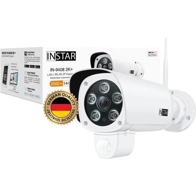 INSTAR IN-9408 2K+ Telecamera di Sicurezza - Sorveglianza IP INSTAR IN-9408 2K+ Telecamera di Sicurezza - Sorveglianza IP