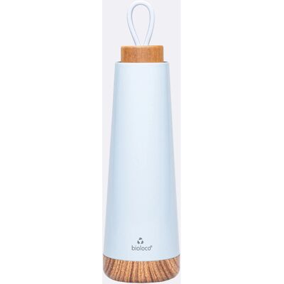 BioLoco BEL109 termo de vacío - 0,5L Azul, Madera BioLoco BEL109 termo de vacío - 0,5L Azul, Madera