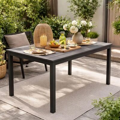 Mojawo - GardenTable - Anthrazit - 138x80x72 cm - Garten Tisch Mojawo - GardenTable - Anthrazit - 138x80x72 cm - Garten Tisch