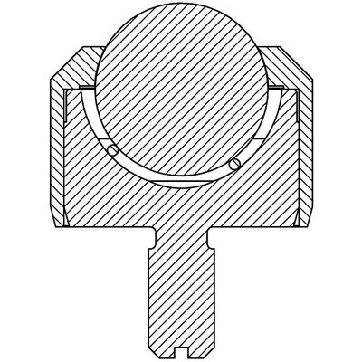 Schulz Stanztechnik Mini Edelstahl Kugellagerrolle - Kugelrolle Schulz Stanztechnik Mini Edelstahl Kugellagerrolle - Kugelrolle