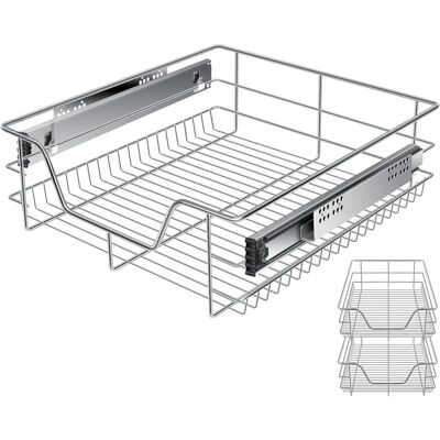 Kesser - 2x50cm - plata - cocina - drawer slide Kesser - 2x50cm - plata - cocina - drawer slide