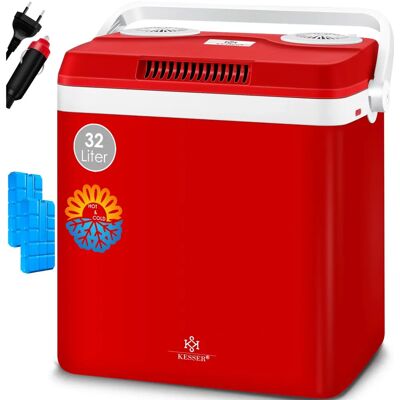 KESSER Mini Frigorifero Elettrico Portatile 32L - Doppio Modalità di Alimentazione KESSER Mini Frigorifero Elettrico Portatile 32L - Doppio Modalità di Alimentazione