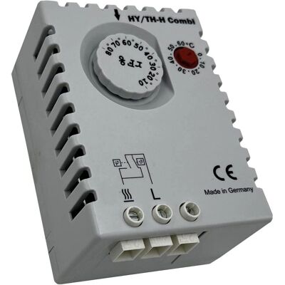 Rose LM Hygrostat Thermostaat - Combinatie van Hygrostaat en Thermostaat Rose LM Hygrostat Thermostaat - Combinatie van Hygrostaat en Thermostaat