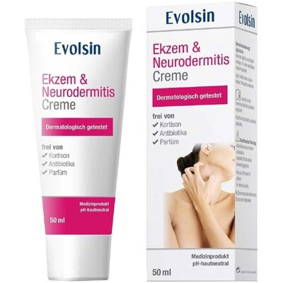 Crema Evolsin per eczema e neurodermatite - 50ml Crema Evolsin per eczema e neurodermatite - 50ml