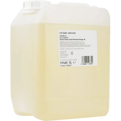 Jean & Len 2830101400 Flüssigseife - Hand & Body Wash mit Rosmarin Ingwer Jean & Len 2830101400 Flüssigseife - Hand & Body Wash mit Rosmarin Ingwer