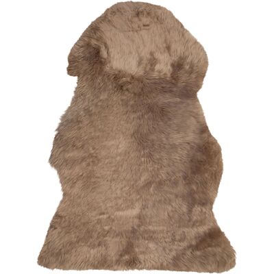 Beliani Sheepskin Rug Light Brown - 65x110cm - Sheepskin Rug Beliani Sheepskin Rug Light Brown - 65x110cm - Sheepskin Rug