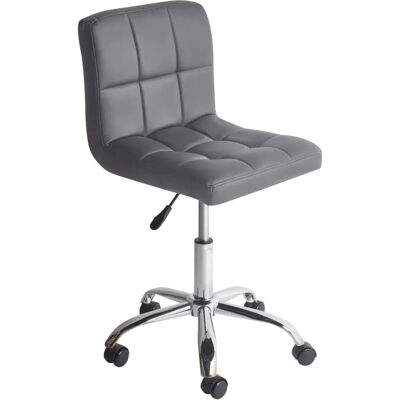 Chaise de bureau gris clair Beliani - Chaise de bureau - Publicité Chaise de bureau gris clair Beliani - Chaise de bureau - Publicité