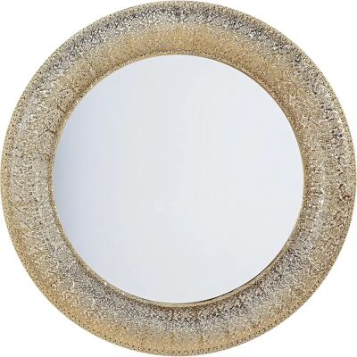 Beliani Seinänpeili CHANNAY - 80cm Kultainen Seinäkoriste Beliani Seinänpeili CHANNAY - 80cm Kultainen Seinäkoriste