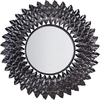 Beliani Wandspiegel LARRAU 70 cm Silber - Wandspiegel Beliani Wandspiegel LARRAU 70 cm Silber - Wandspiegel
