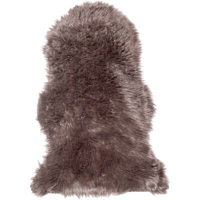 Beliani Faux Sheepskin Rug Brown MUNGO - Rug Beliani Faux Sheepskin Rug Brown MUNGO - Rug
