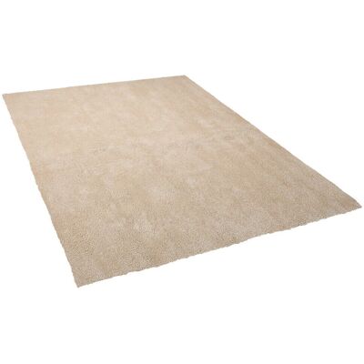 Tappeto Shaggy Beige Beliani - 200x200 cm - Moderno, Morbido, Grande Tappeto Shaggy Beige Beliani - 200x200 cm - Moderno, Morbido, Grande