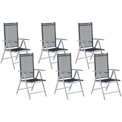 Ensemble de Chaises de Jardin Noires Catania - Beliani - Publicité Ensemble de Chaises de Jardin Noires Catania - Beliani - Publicité