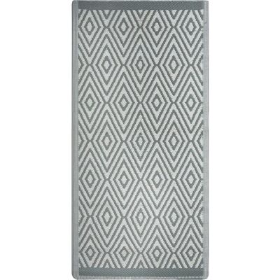 Beliani Outdoor Teppich Grün Synthetik Diamant Muster 90x150 - Outdoor Teppich Beliani Outdoor Teppich Grün Synthetik Diamant Muster 90x150 - Outdoor Teppich