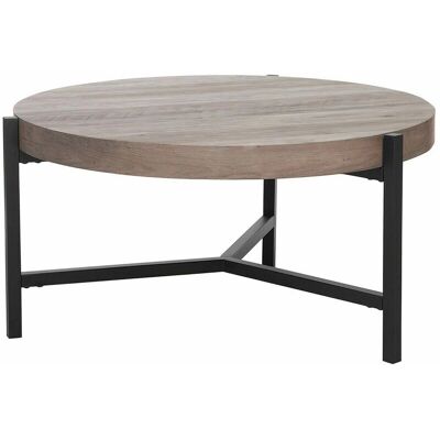 Tavolino Taupe Beliani - Stile Industriale Moderno Tavolino Taupe Beliani - Stile Industriale Moderno
