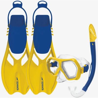 Set snorkeling Speedo junior - Maschera, boccaglio e pinne Set snorkeling Speedo junior - Maschera, boccaglio e pinne