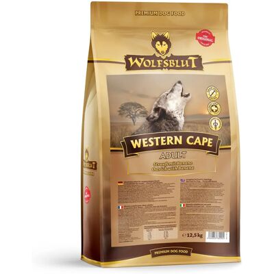 Suché krmivo Wolfsblut Western Cape Avestruz a Banán - Dospělý Suché krmivo Wolfsblut Western Cape Avestruz a Banán - Dospělý