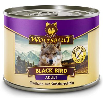 WOLFSBLUT Black Bird Kalkoen met Zoete Aardappel - Hondenvoer WOLFSBLUT Black Bird Kalkoen met Zoete Aardappel - Hondenvoer