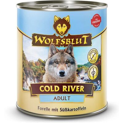 WOLFSBLUT Cold River Adult - Truite Patate Douce - Nourriture pour chiens WOLFSBLUT Cold River Adult - Truite Patate Douce - Nourriture pour chiens