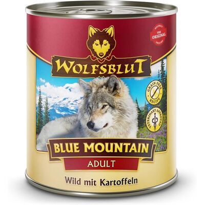 WOLFSBLUT Blue Mountain Wild mit Kartoffeln 12x800g Hundenassfutter WOLFSBLUT Blue Mountain Wild mit Kartoffeln 12x800g Hundenassfutter