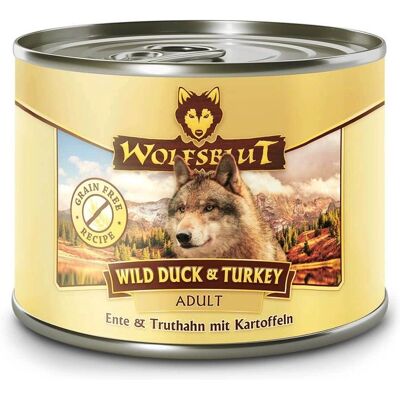 WOLFSBLUT Canard & Dinde - Nourriture pour chiens sans céréales WOLFSBLUT Canard & Dinde - Nourriture pour chiens sans céréales